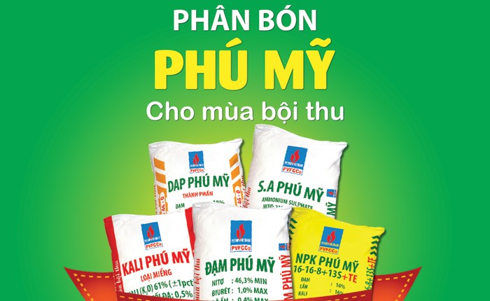 Bộ sản phẩm phân bón Phú Mỹ
