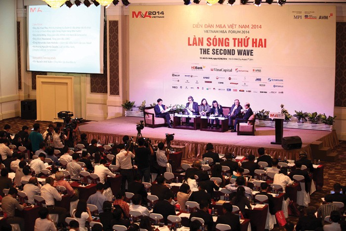 Các chuyên gia thảo luận chủ đề “Đón làn sóng M&A thứ hai”tại Diễn đàn
Ảnh: Lê Toàn