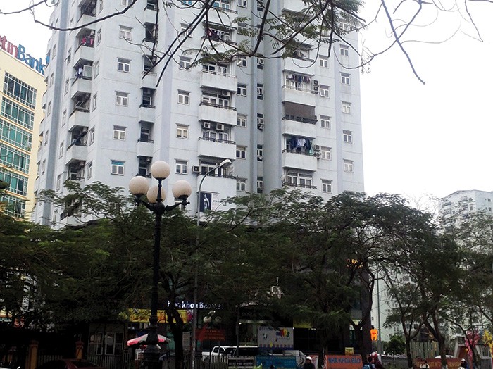 Dự án chung cư sở hữu có thời hạn của Hacinco trên dường Hoàng Đạo Thúy
