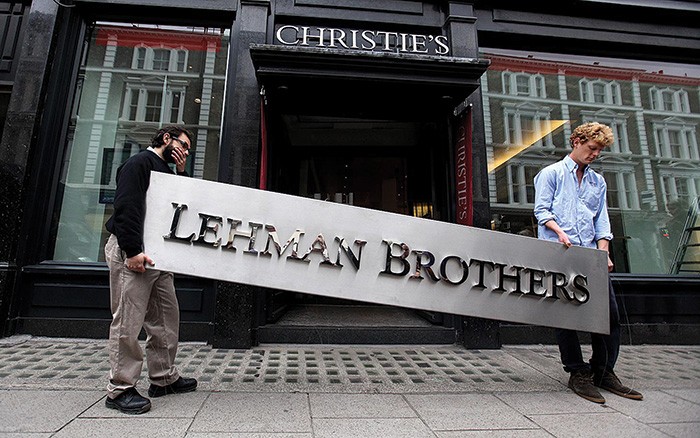 Trước vụ sụp đổ của Lehman Brothers, hệ thống tài chính Mỹ vẫn được cho là vận hành tốt
