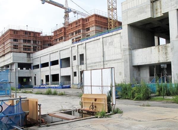 Hiện trạng dự án vẫn cơ bản giữ nguyên như thời điểm cuối năm 2013