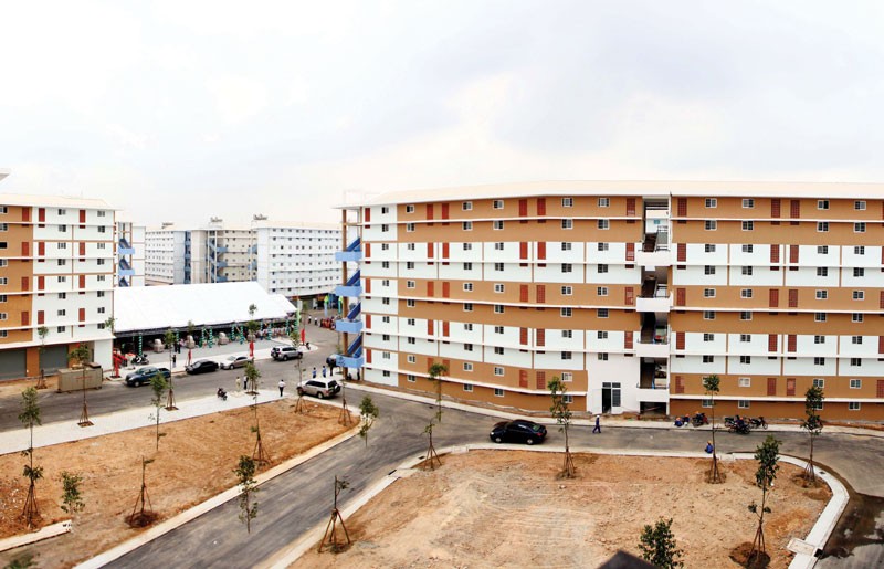 Bình Dương là một trong những địa phương thực hiện tốt chính sách phát triển nhà ở xã hội. Ảnh: Lê Toàn