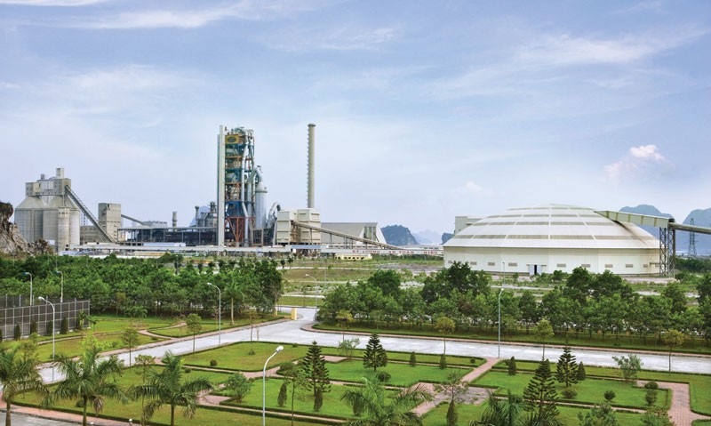 Công ty Xi măng Cẩm Phả đang có những bước phát triển tích cực
