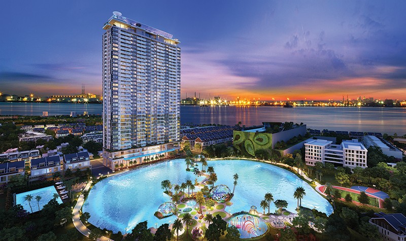 Khu Căn Hộ Biệt Lập Ven Sông Q7 – Angia Skyline có view nhìn tuyệt đẹp ra sông Sài Gòn và Hồ Sky Pearl 
