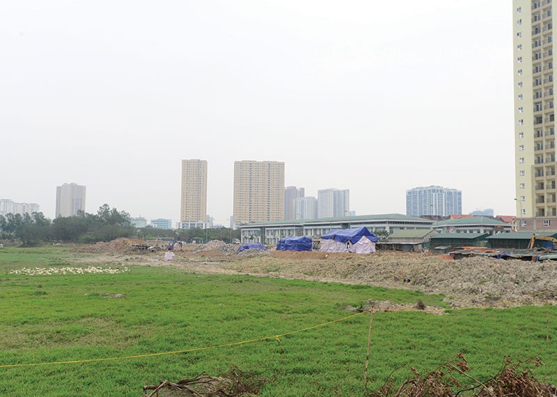 Các dự án bất động sản mới sẽ bị ảnh hưởng nếu Thông tư 36 sửa đổi theo hướng siết chặt tín dụng vào địa ốc như dự thảo được thông qua - Ảnh: Dũng Minh