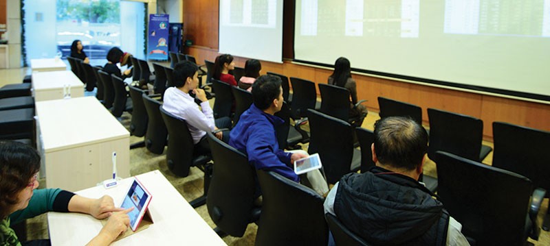 Theo dự thảo Nghị định, diện tích sàn giao dịch tại trụ sở chính tối thiểu 100 m2
