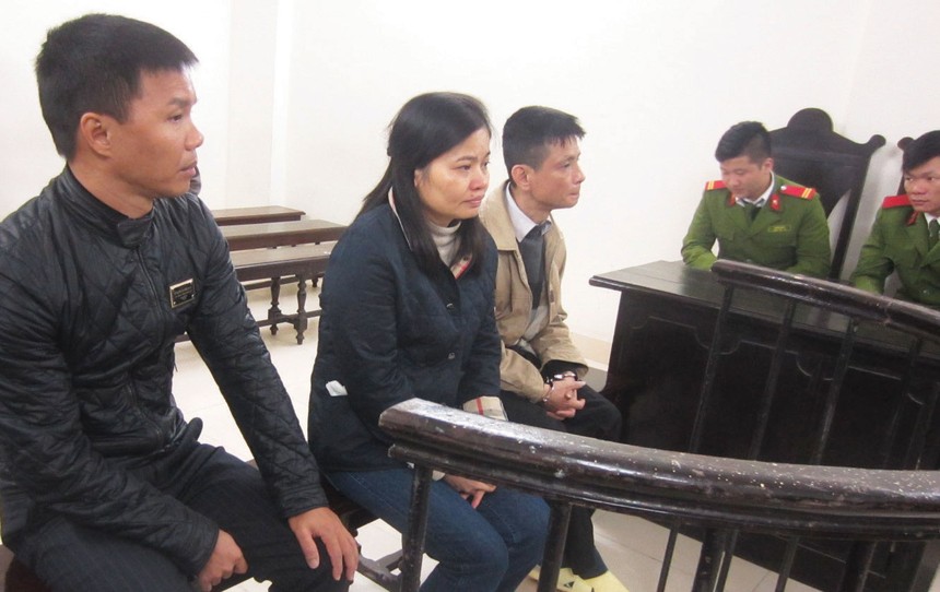 Các bị cáo trong phiên tòa đầu năm 2015
