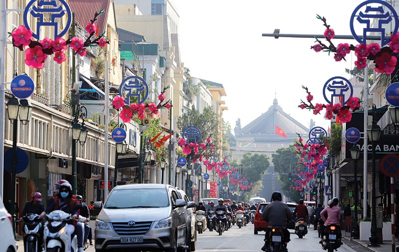 Đón Xuân mới, đất nước kỳ vọng đạt được nhiều thành tựu trong thời kỳ phát triển mới 	ảnh: đức thanh