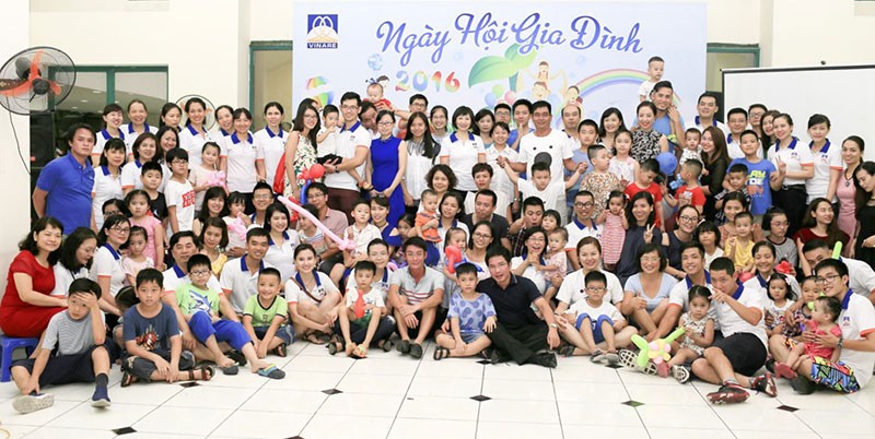 Tinh thần “VINARE là một gia đình” đã được lan tỏa trong toàn thể đội ngũ cán bộ, 
nhân viên Tổng công ty