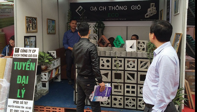 Vật liệu xây dựng không nung vẫn chưa nhận được nhiều sự quan tâm của người tiêu dùng