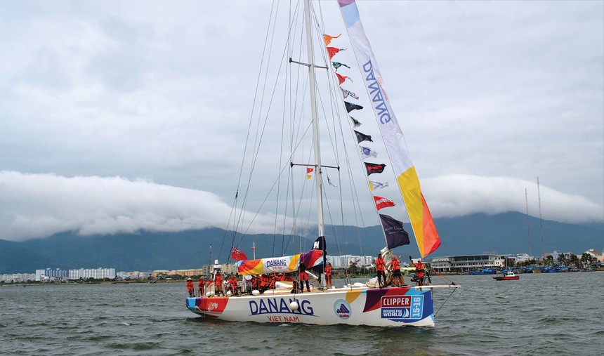 Clipper Race 2016- Cuộc đua thuyền buồm vòng quanh thế giới là một sự kiện góp phần thu hút du khách đến với Đà Nẵng
