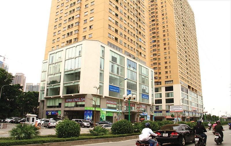 Chung cư Bắc Hà C14 vẫn chưa yên ổn sau hơn 3 năm đi vào hoạt động. Ảnh: Nguyễn Thành