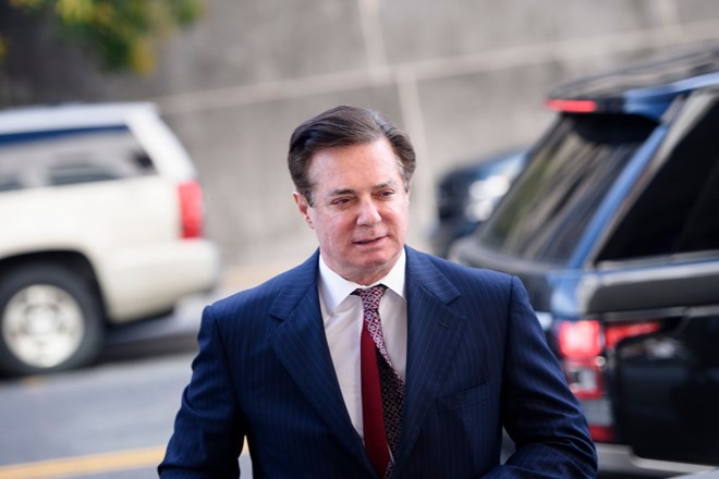 Ông Paul Manafort, cựu chủ tịch chiến dịch tranh cử của Tổng thống Donald Trump
AFP