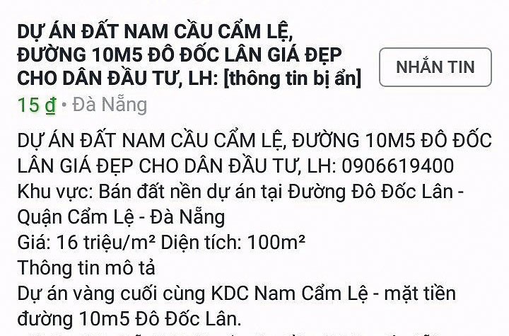 Vụ Công ty Quảng Đà lừa bán đất ảo, khởi tố thêm bị can
