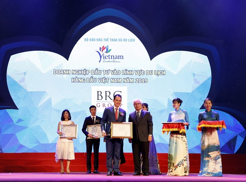 Ông Christopher Lajus nhận giải doanh nghiệp đầu tư vào lĩnh vực
 du lịch Hàng đầu Việt Nam 2019
