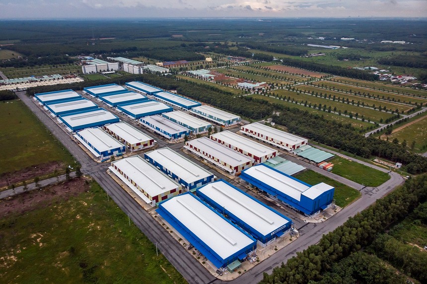 Bàu Bàng đang là điểm đến của các dự án khu công nghiệp lớn. 