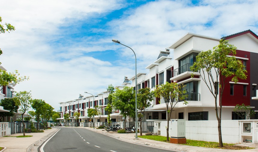 Giá nhà liền kề đã tăng trung bình 22% mỗi năm trong 5 năm qua. Ảnh: Bình Minh.