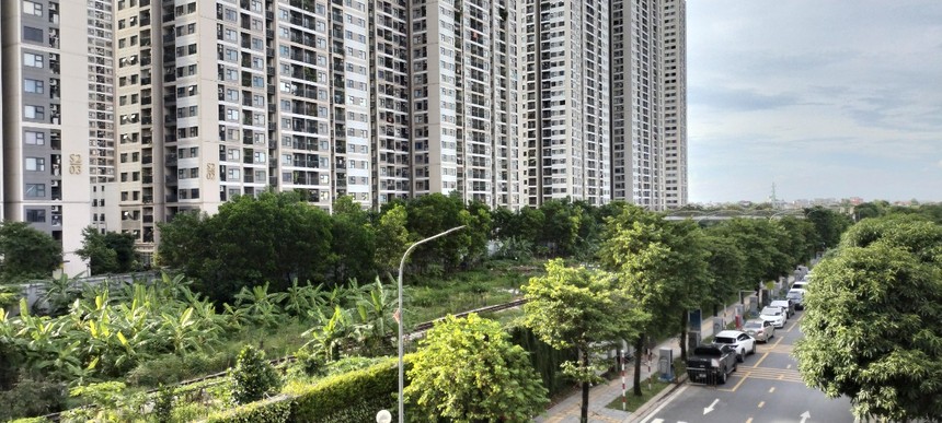 Xu hướng ly tâm đang được củng cố khi các đại đô thị vùng ven dẫn dắt nguồn cung. Ảnh: Bình Minh.