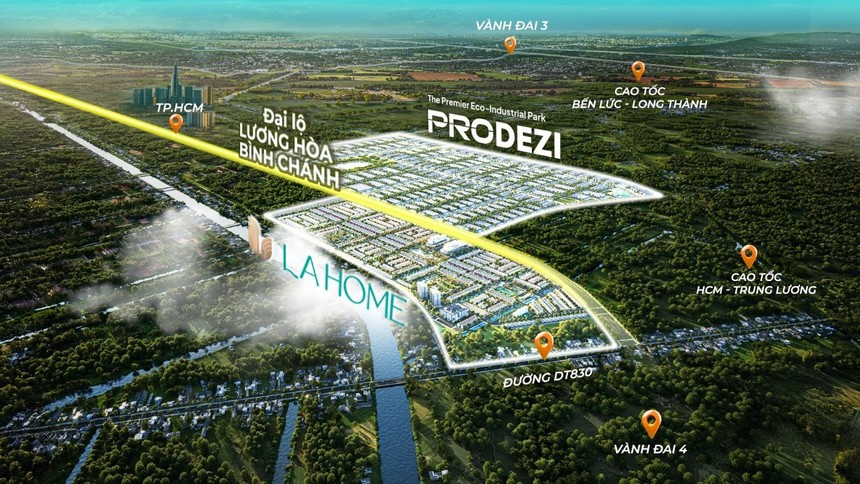 La Home sở hữu vị trí cửa ngõ phía Tây TP.HCM, với tiềm năng tăng giá và khả năng khai thác cho thuê tốt.