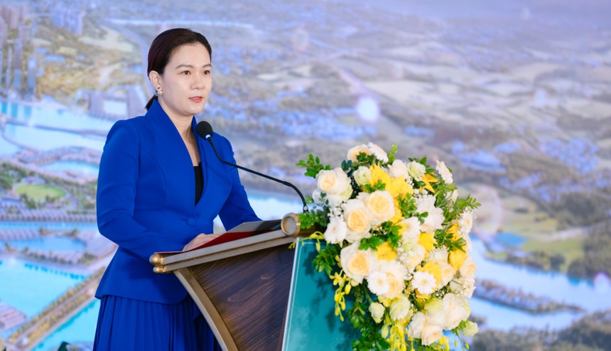 Bà Nguyễn Thu Hằng, Tổng giám đốc Công ty Cổ phần Vinhomes.