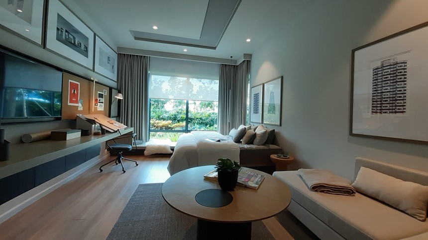 Căn hộ dịch vụ, chung cư mini nội đô và căn hộ diện tích nhỏ phù hợp với người độc thân. Ảnh: Bình Minh. 