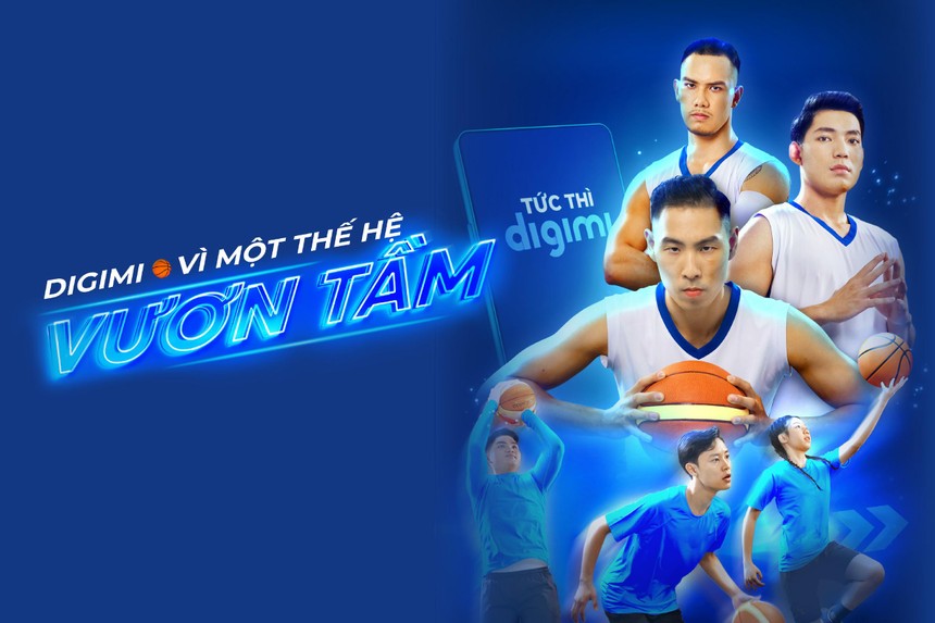 Sự kết hợp mới giữa Digimi và bóng rổ vì một thế hệ vươn tầm