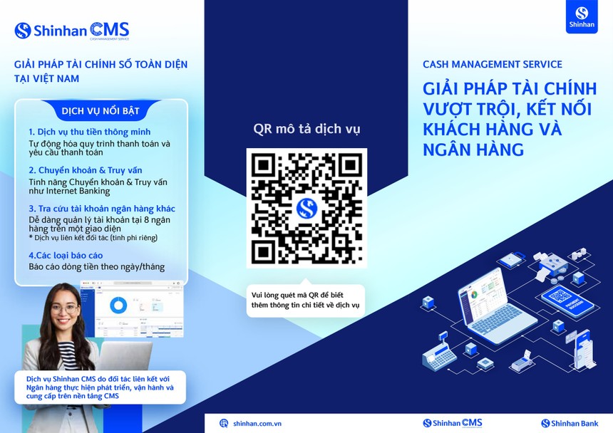Ngân hàng Shinhan ra mắt giải pháp Shinhan CMS 
