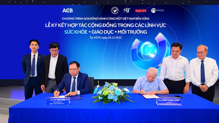 ACB công bố mô hình phát triển bền vững theo hướng tạo giá trị chung cho cộng đồng 
