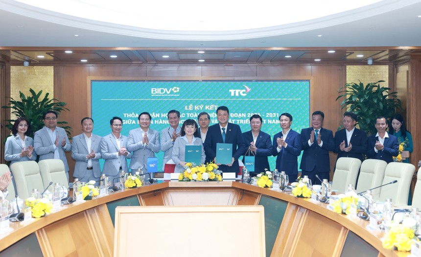 Thỏa thuận hợp tác toàn diện giữa TTC và BIDV giai đoạn 2026 - 2031, đánh dấu bước tiến mới trong quan hệ hợp tác giữa hai bên
