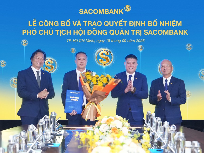 Ông Nguyễn Xuân Vũ được bầu làm Phó chủ tịch HĐQT SACOMBANK (STB)