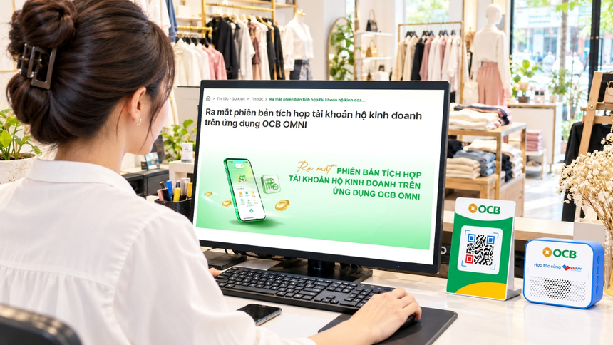 OCB Smart Merchant: Đón khách quốc tế dễ dàng, quản lý dòng tiền hiệu quả