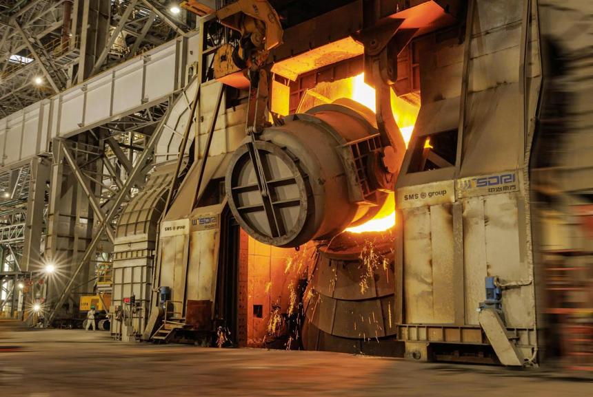 Hòa Phát (HPG) khai lò thổi số 2, Dung Quất 2 đã sẵn sàng