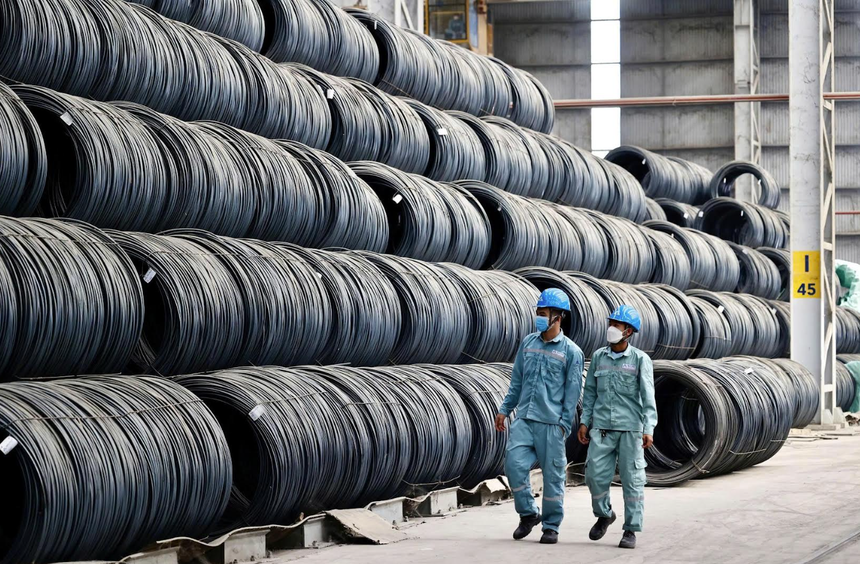 Lần đầu tiên trong lịch sử, Việt Nam lọt top 10 quốc gia sản xuất thép thô lớn nhất toàn cầu