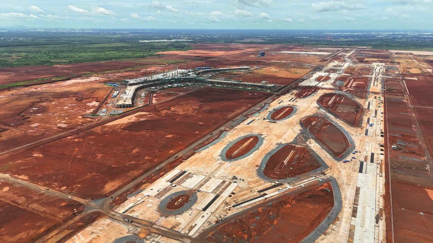 Sân bay Long Thành sẽ tạo động lực phát triển mạnh mẽ cho thị trường bất động sản Đồng Nai. Ảnh: Lê Toàn.