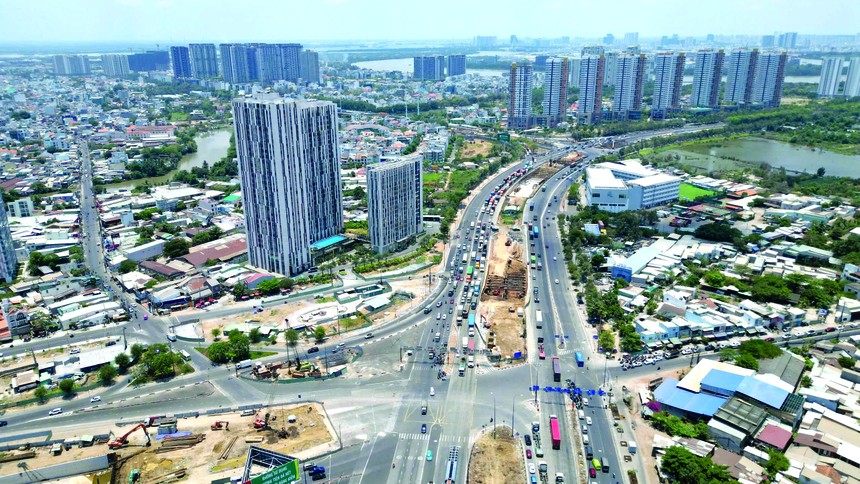 Các dự án bất động sản sẽ được hưởng lợi khi hạ tầng giao thông phát triển đồng bộ.