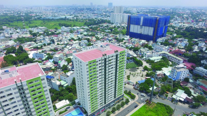 TP.HCM hiện có hàng trăm dự án nhà ở bị “tắc” do nguồn gốc đất. Ảnh: Lê Toàn.