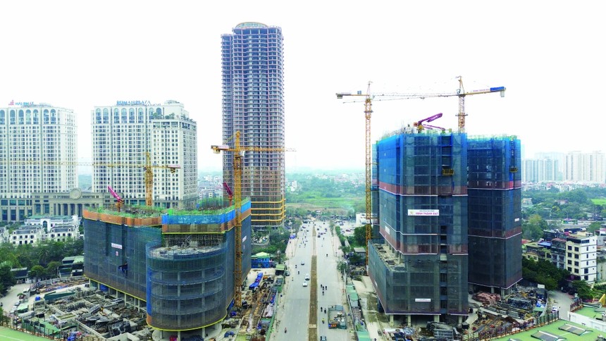 Thị trường bất động sản đang nhận được những động lực to lớn. Ảnh: Dũng Minh.