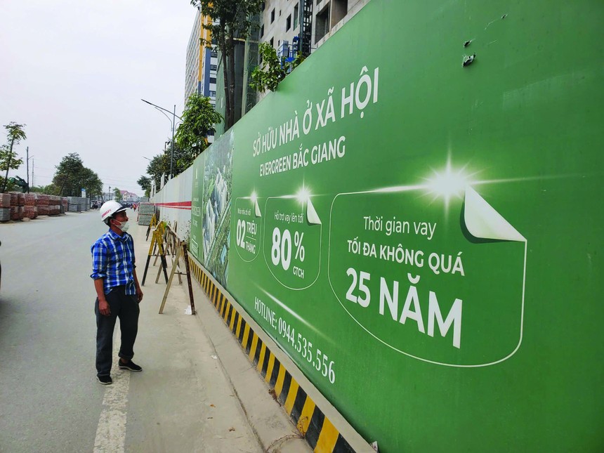 Nhu cầu nhà ở xã hội hiện rất lớn. Ảnh: Dũng Minh.