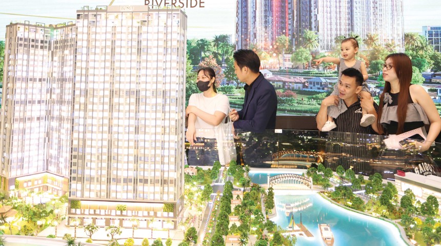 Nhiều dự án bất động sản ở phía Nam “hồi sinh” sau khi được gỡ vướng pháp lý. Ảnh: Lê Toàn.