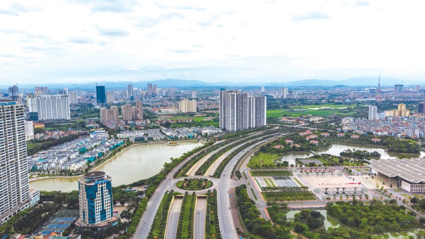 Hạ tầng giao thông kết nối hoàn thiện mở lối cho đô thị vệ tinh phát triển. Ảnh: Dũng Minh.