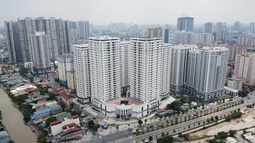 Giá căn hộ tại Thủ đô đã tăng rất cao. Ảnh: Dũng Minh.