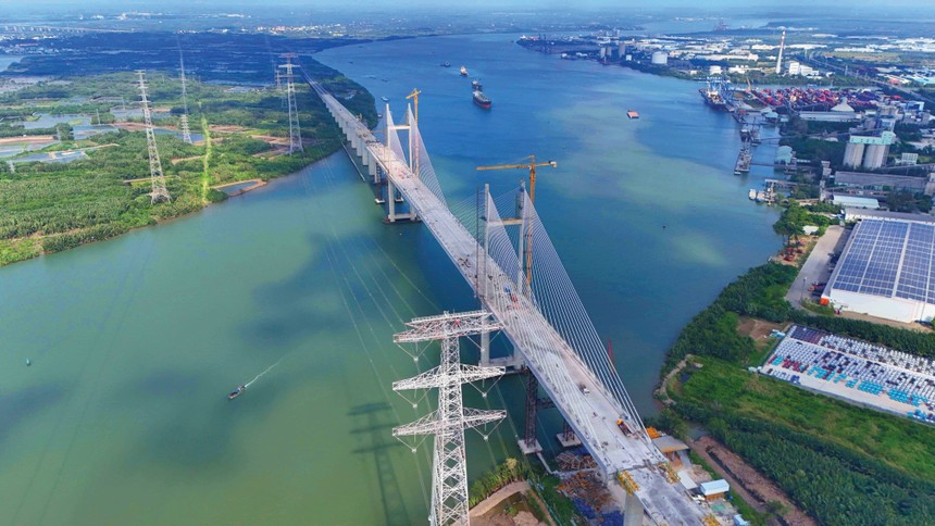 Cao tốc Biên Hòa - Vũng Tàu sắp đi vào hoạt động. Ảnh: Lê Toàn.