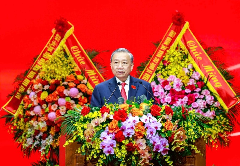 Tổng Bí thư Tô Lâm phát biểu chỉ đạo Đại hội đại biểu Đảng bộ Chính phủ lần thứ I, nhiệm kỳ 2025 - 2030.