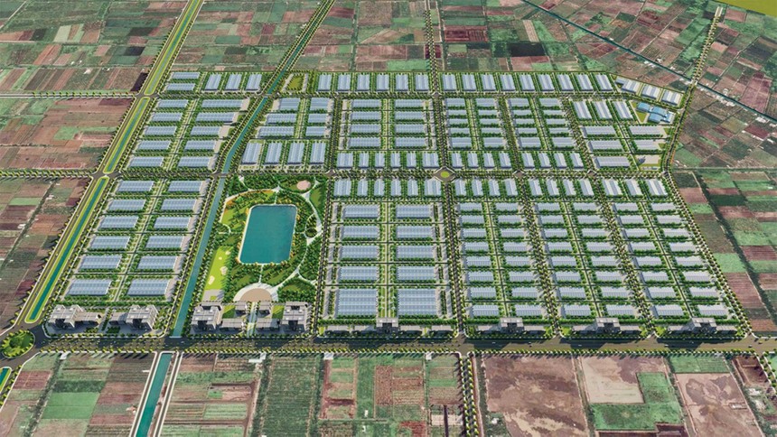 Phát triển khu công nghiệp sinh thái dần trở thành nhu cầu tất yếu (Trong ảnh: Khu công nghiệp sinh thái Prodezi tại Long An).