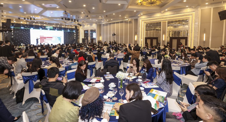 Các hoạt động giới thiệu dự án diễn ra ngày một nhiều hơn. Ảnh: Bình Minh.