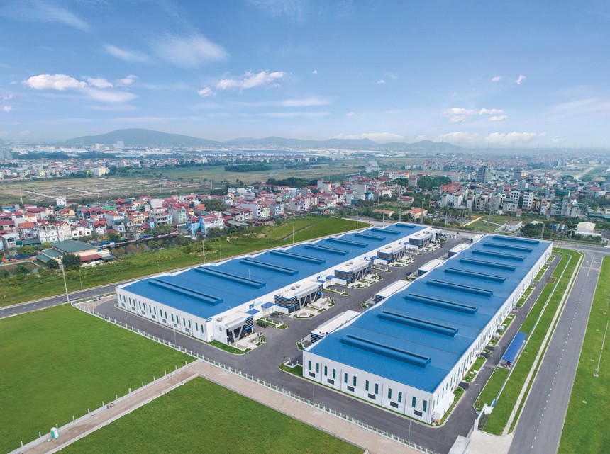 Một dự án kho xưởng xây sẵn của BWID. Ảnh: Thành Nguyễn.