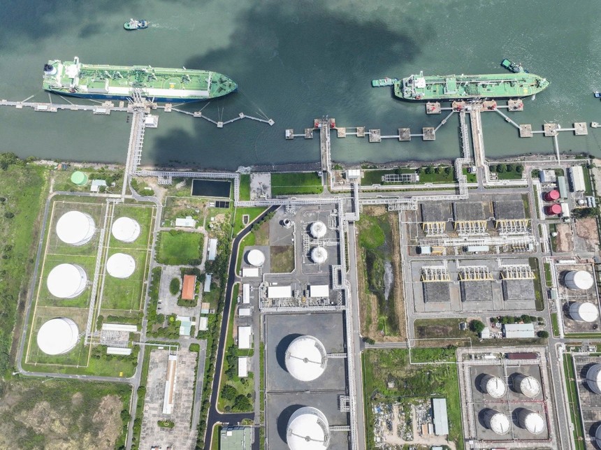 Kho cảng LNG Thị Vải của PV GAS.