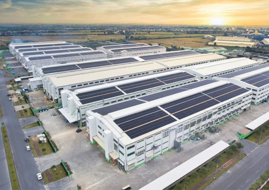 Yếu tố bền vững ngày càng được coi trọng tại các khu công nghiệp. Ảnh: Thành Nguyễn.