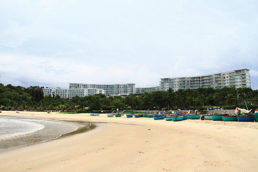 Một dự án nghỉ dưỡng tại Mũi Né. Ảnh: Bình Minh.