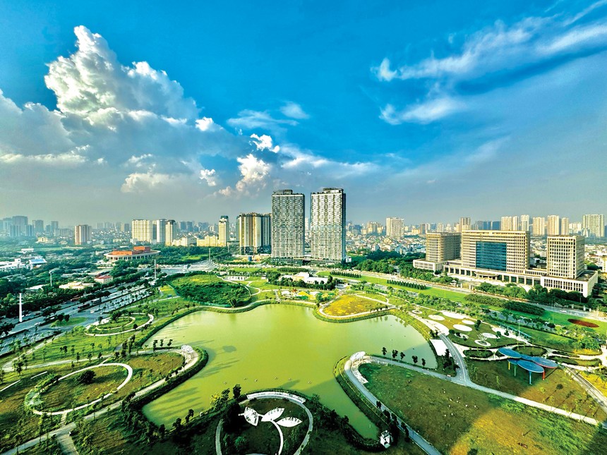 Phát triển bền vững đang trở thành con đường phải đi với nhiều nhà phát triển bất động sản nhà ở. ảnh: Dũng Minh.